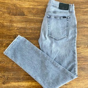 Joe's Jeans Men's Waist 32 "The Brixton" Straight & Narrow Gray Wash Jeans